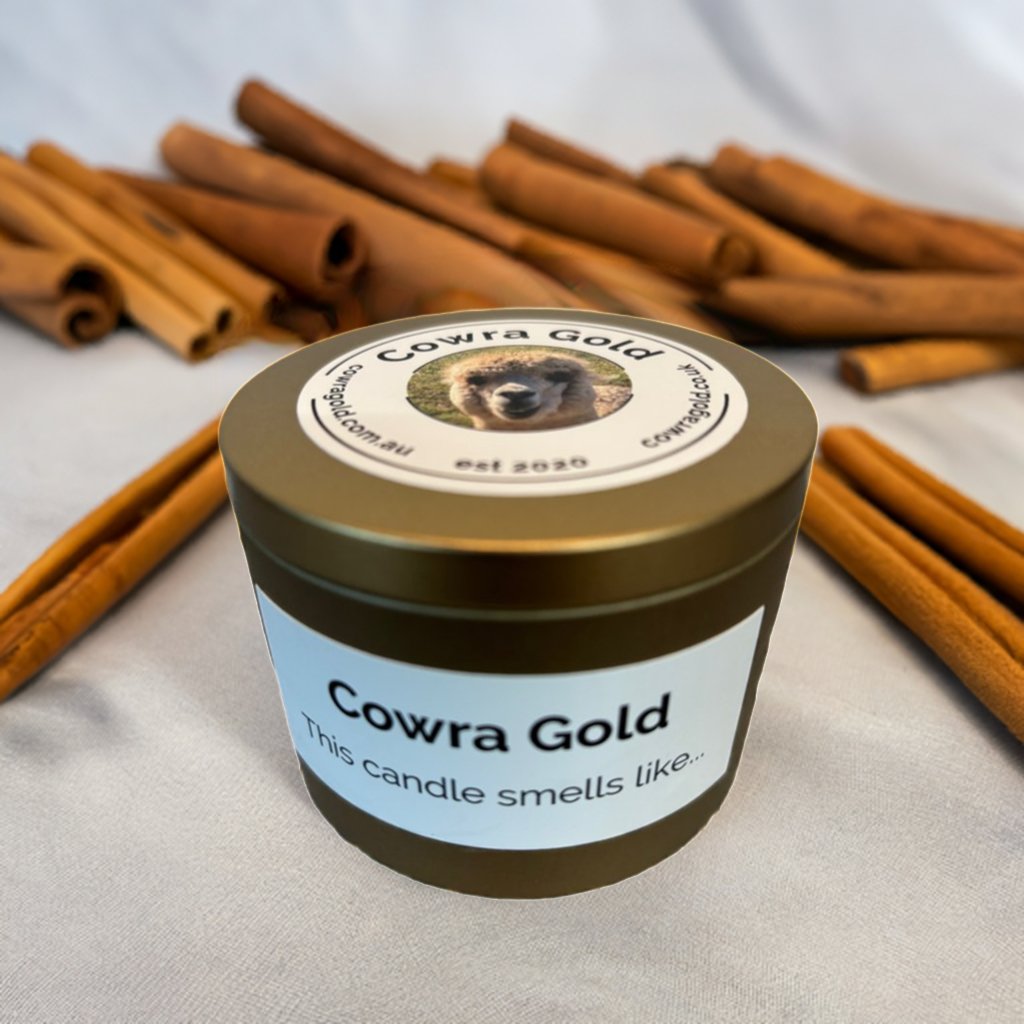 Cowra Gold "Cinnamon" Candle - Cowra Gold