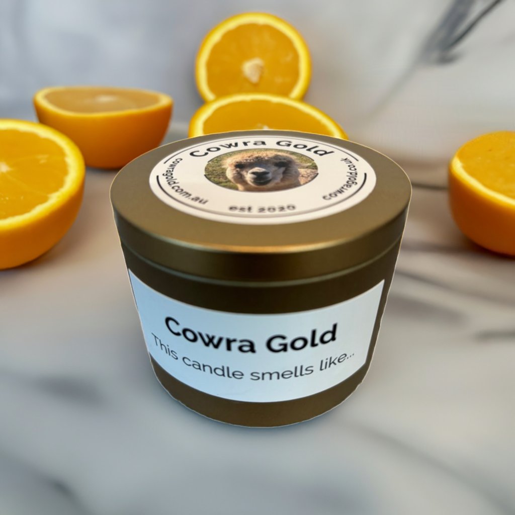 Cowra Gold "Essential Orange" Candle - Cowra Gold