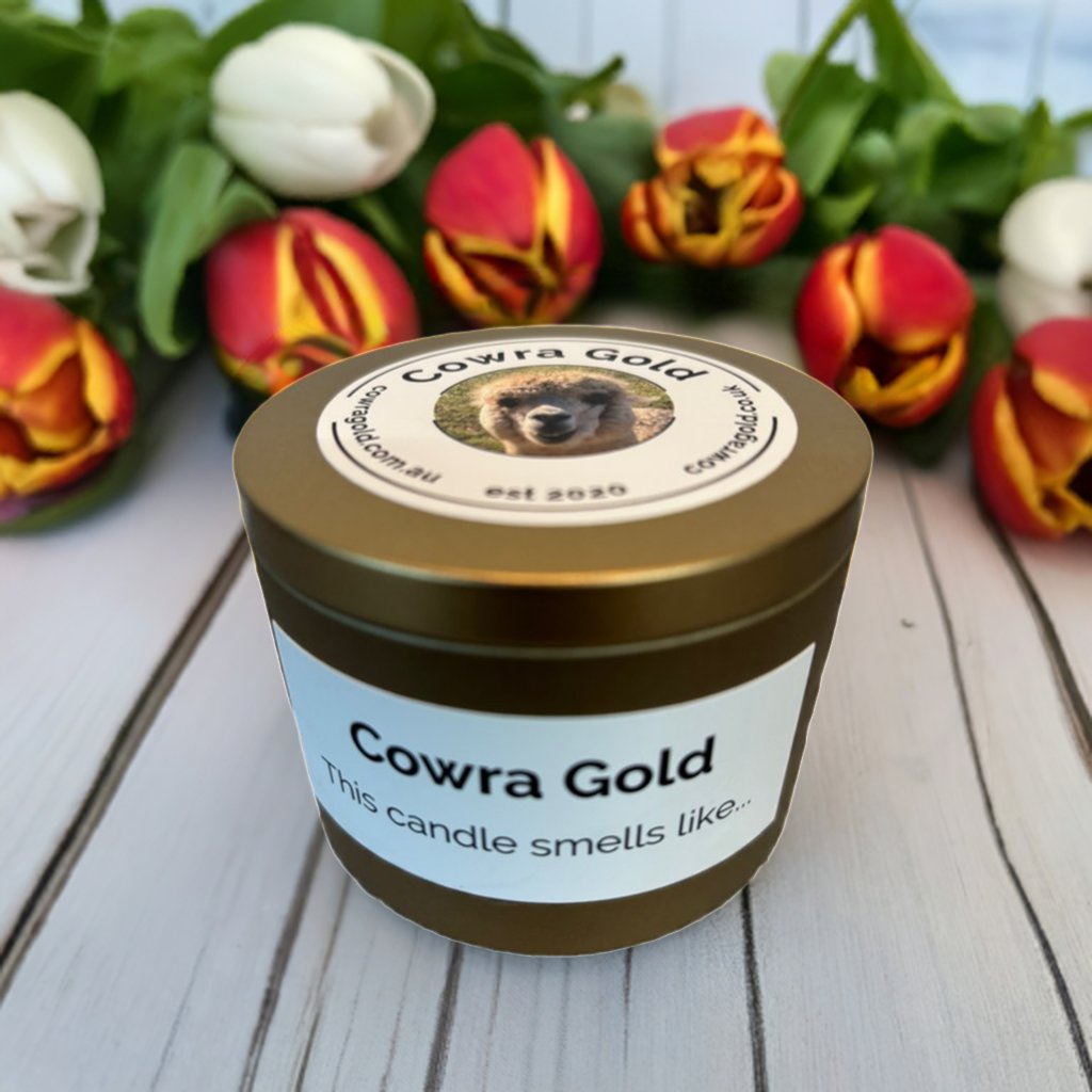 Cowra Gold "Tulip" Candle - Cowra Gold